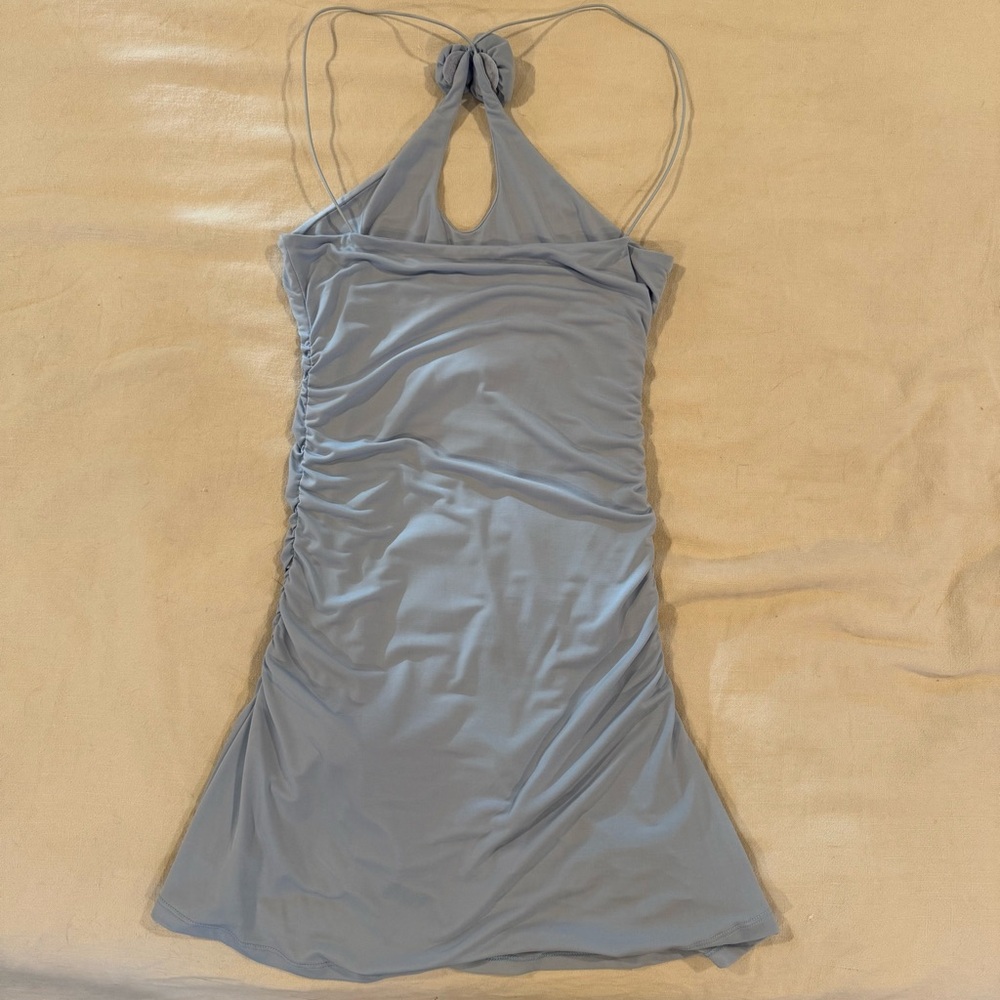 Meshki Adeline Rose Halter Mini Dress - Picture 2 of 4